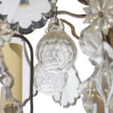 A FRENCH CUT-GLASS AND BRASS TWELVE-LIGHT CHANDELIER - фото 7