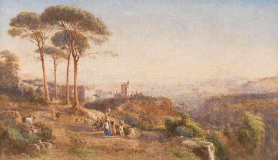 GIOVANNI GIORDANO LANZA (ATTR.) 1827 Neapel - 1890 ebenda - Foto 1