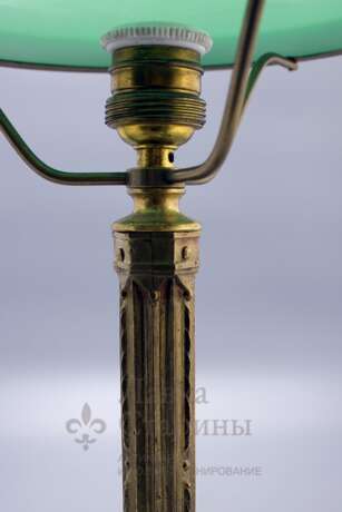 Лампа настольная «Модерн» с зеленым абажуром - фото 5