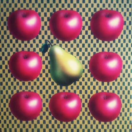 «Tarte aux fruits» Toile Peinture acrylique Pop Art Nature morte 2012 - photo 1