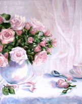 Розовое утро