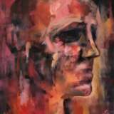 “Portrait of a man” Canvas Oil paint Expressionist 2013 - photo 1