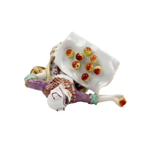 MEISSEN 'Crier with apples', 2nd choice, 20th c. - Foto 5