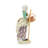 MEISSEN 'Woman with cradle', 1st choice, 20th c. - фото 4