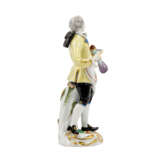 MEISSEN 'Crier with wine carafe and pastry', 1st choice, 20th c. - фото 4
