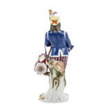 MEISSEN 'Crier with drum and flute', 1st choice, 20th c. - Foto 3