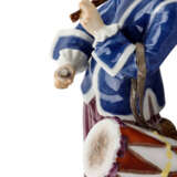 MEISSEN 'Crier with drum and flute', 1st choice, 20th c. - фото 6