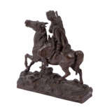 NAPS, EVGENI IVANOVICH (sculptor 19th/20th c.), "Cossack on horseback", - Foto 3