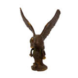 SCULPTURE/IN 19th/20th c., "Duck flying up", - Foto 2