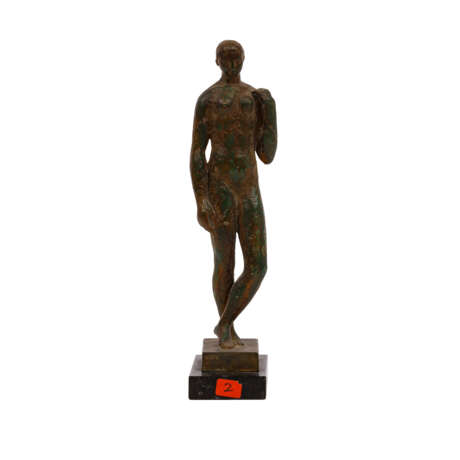 SCULPTURE/IN 19th/20th c., "Standing female nude", - photo 1