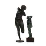 SCULPTURE 19th/20th c., 2 female nude figures after antique model, - photo 1
