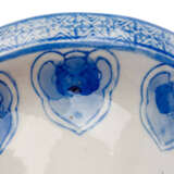 Vase made of porcelain with underglazed blue decor. CHINA, - фото 6