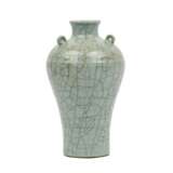 Vase made of porcelain with 'Ge' glaze. CHINA, around 1900, - Foto 2