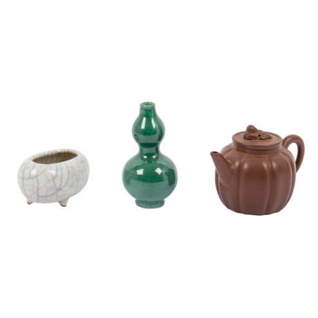 Set of 3 pieces, CHINA, 19th/20th c.: - Foto 1