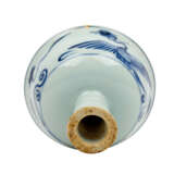 Blue and white bowl with foot. CHINA, 19th century, - Foto 9