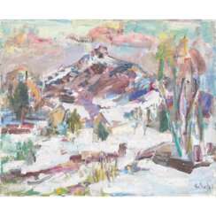 SCHOBER, PETER JAKOB (1897-1983), "Snow Melt",