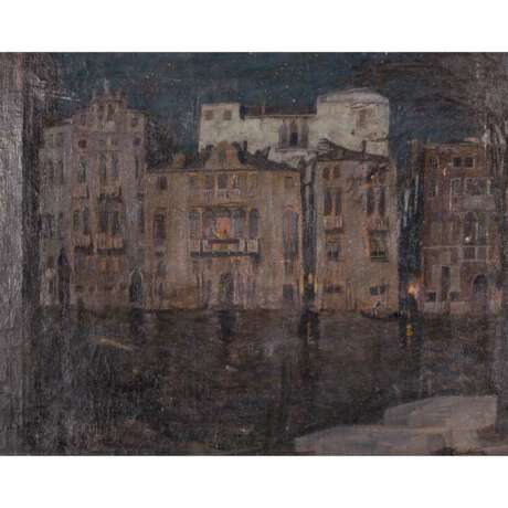 LAIBLIN, ERWIN (1878-?), "Venice, the Grand Canal by night", - фото 1