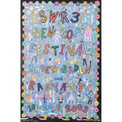 RIZZI, JAMES (1950-2011) "SWR3 New Pop Festival Poster 2003".