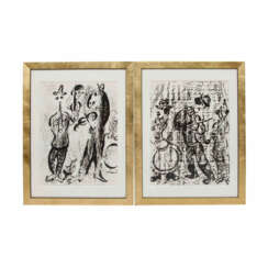 CHAGALL, MARC (1887-1985), two lithographs,