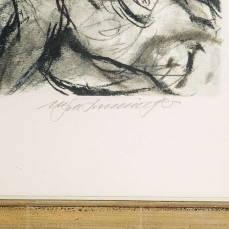 HENNINGER, MANFRED (1894-1986, Prof.), 3 figural compositions "Arena", - photo 6