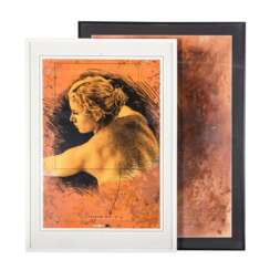 POLL, BAS VAN DER (b. 1947), 2 motifs "Female Half Nude",