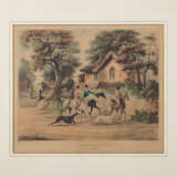 SUTHERLAND, THOMAS et al (T.S.: c. 1785-1838), 4x "Coursing" after D. Wolstenholme, - Foto 8