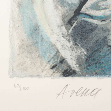 HENNINGER, MANFRED (1894-1986), "Ballet", portfolio with 6 serigraphs "Arena", - photo 12