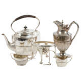 ENGLAND 5-piece set, silver-plated/silver, 19th/20th c.: - photo 1