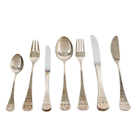ROSENTHAL cutlery for 6 persons 'Romance', 925, 20th c. - Foto 1