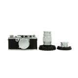 CAMERA LEICA IIIf WITH THREE LENSES AND ACCESSORIES, - фото 2