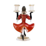 Two-flame MURANO candlestick, 20th c., - Foto 3