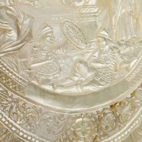 Mother of pearl carving 'Resurrection of Christ', 1950-1970. - Foto 8