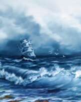 Зимнее море