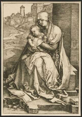 Maria mit dem Kind an der Mauer - Foto 1