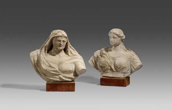 Zwei Skulpturen: Herkules und Omphale - фото 1