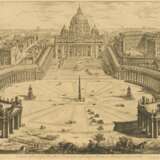 Veduta dell'insigne Basilica Vaticana coll'ampio Portico, e Piazza adjacente - photo 1