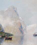 Georg Anton Rasmussen. Bright Day in the Fjord