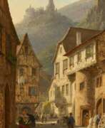 Karl Weysser (1833-1904). In den Altstadtgassen von Monreal