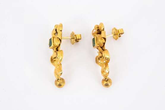 Gemstone set: necklace, earrings and brooch - Foto 4