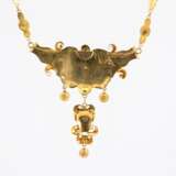 Gemstone set: necklace, earrings and brooch - Foto 8