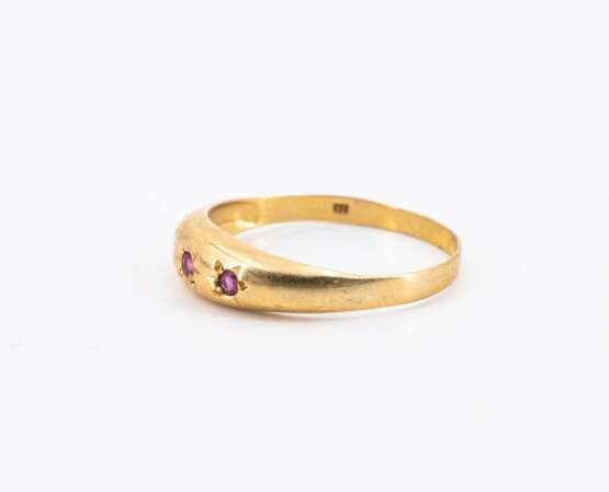 Mixed lot: 5 gemstone rings - Foto 6