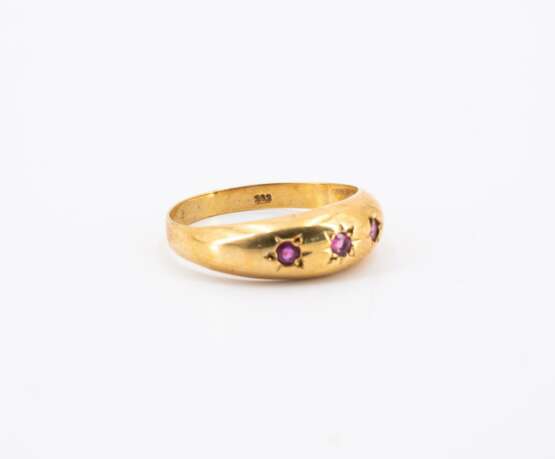 Mixed lot: 5 gemstone rings - Foto 11