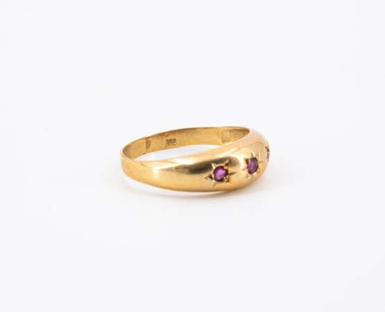 Mixed lot: 5 gemstone rings - Foto 14