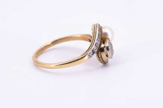 Diamond Pearl Ring - photo 4