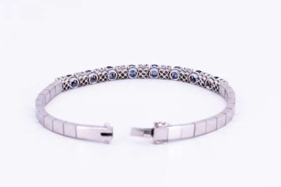 Sapphire Diamond Bracelet - photo 3