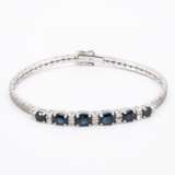 Sapphire Diamond Bracelet - Foto 2