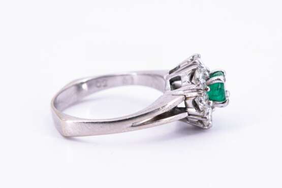 Emerald Diamond Ring - Foto 4