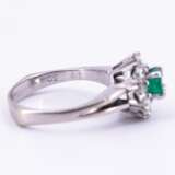 Emerald Diamond Ring - Foto 5