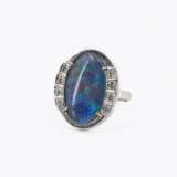 Opal Diamond Ring - фото 1