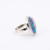 Opal Diamond Ring - photo 4